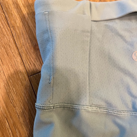 Lululemon Zoned In High Rise Crop 23" Chambray - Picture 8 of 8